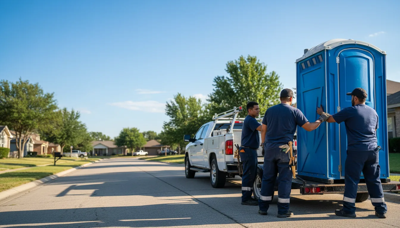 Portable Toilet Rental in Topeka, IL near me